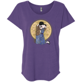 T-Shirts Purple Rush / X-Small Stranger Klimt Triblend Dolman Sleeve