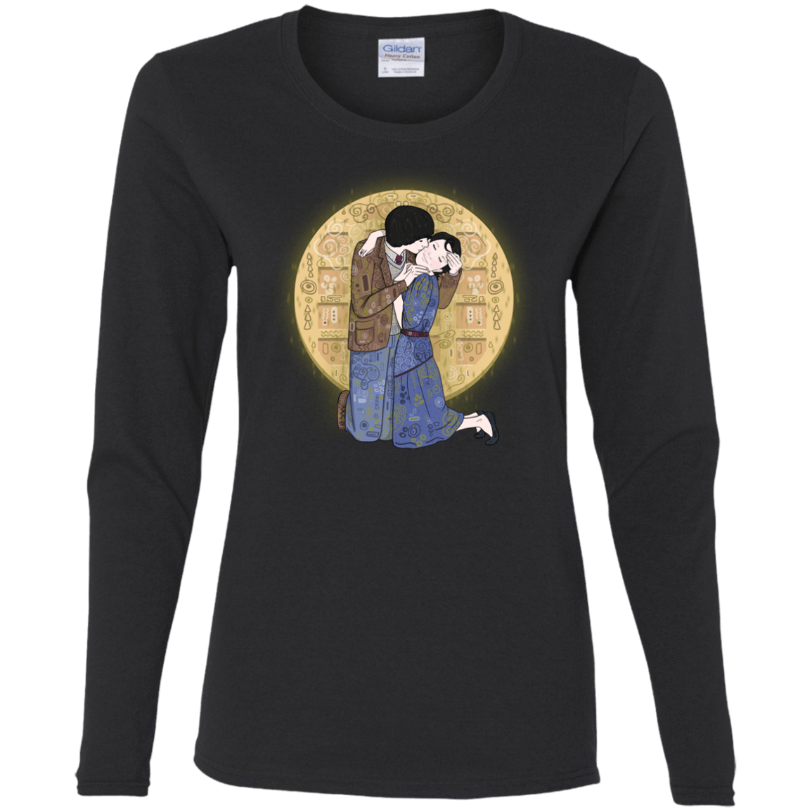 T-Shirts Black / S Stranger Klimt Women's Long Sleeve T-Shirt