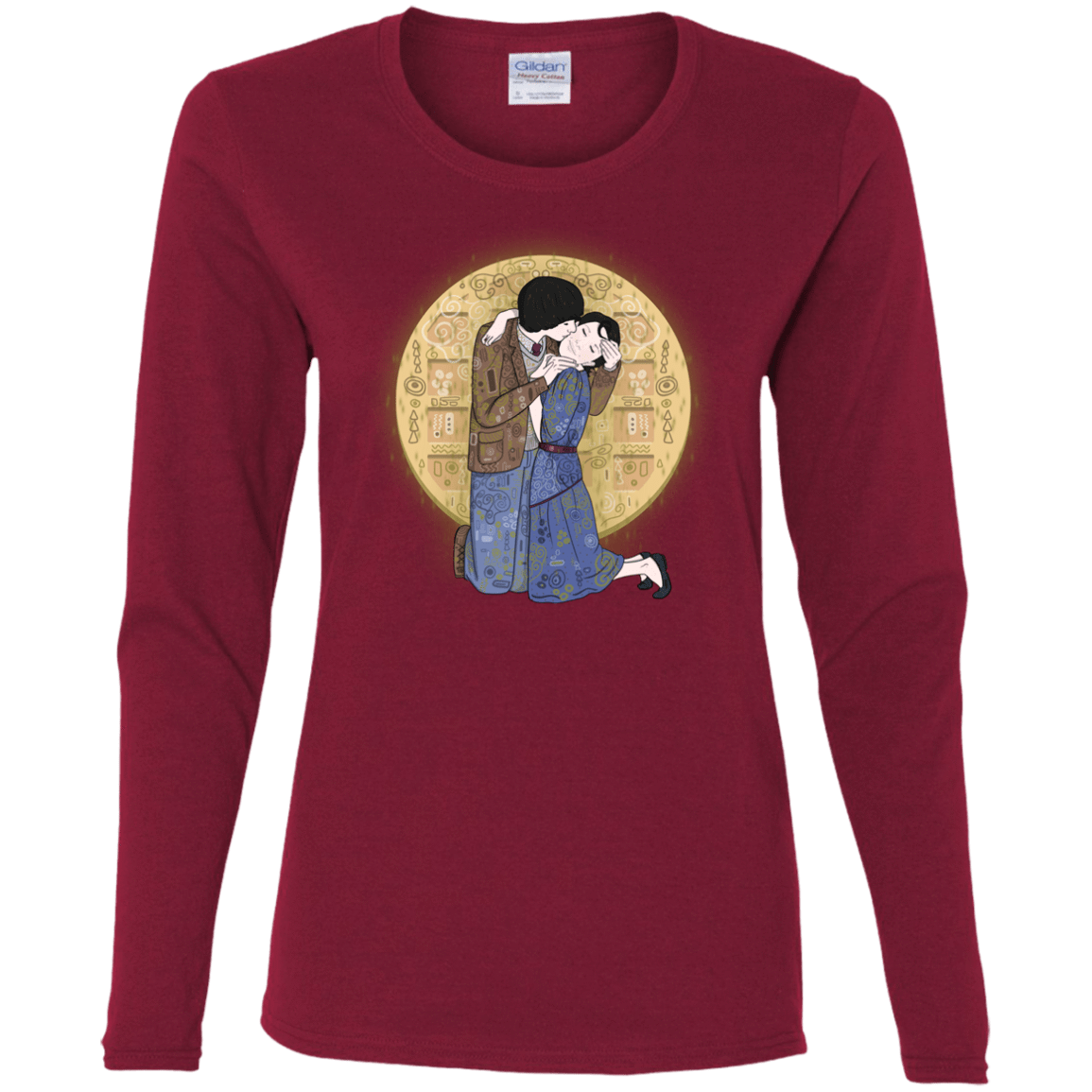 T-Shirts Cardinal / S Stranger Klimt Women's Long Sleeve T-Shirt