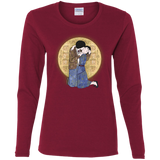 T-Shirts Cardinal / S Stranger Klimt Women's Long Sleeve T-Shirt