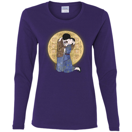 T-Shirts Purple / S Stranger Klimt Women's Long Sleeve T-Shirt