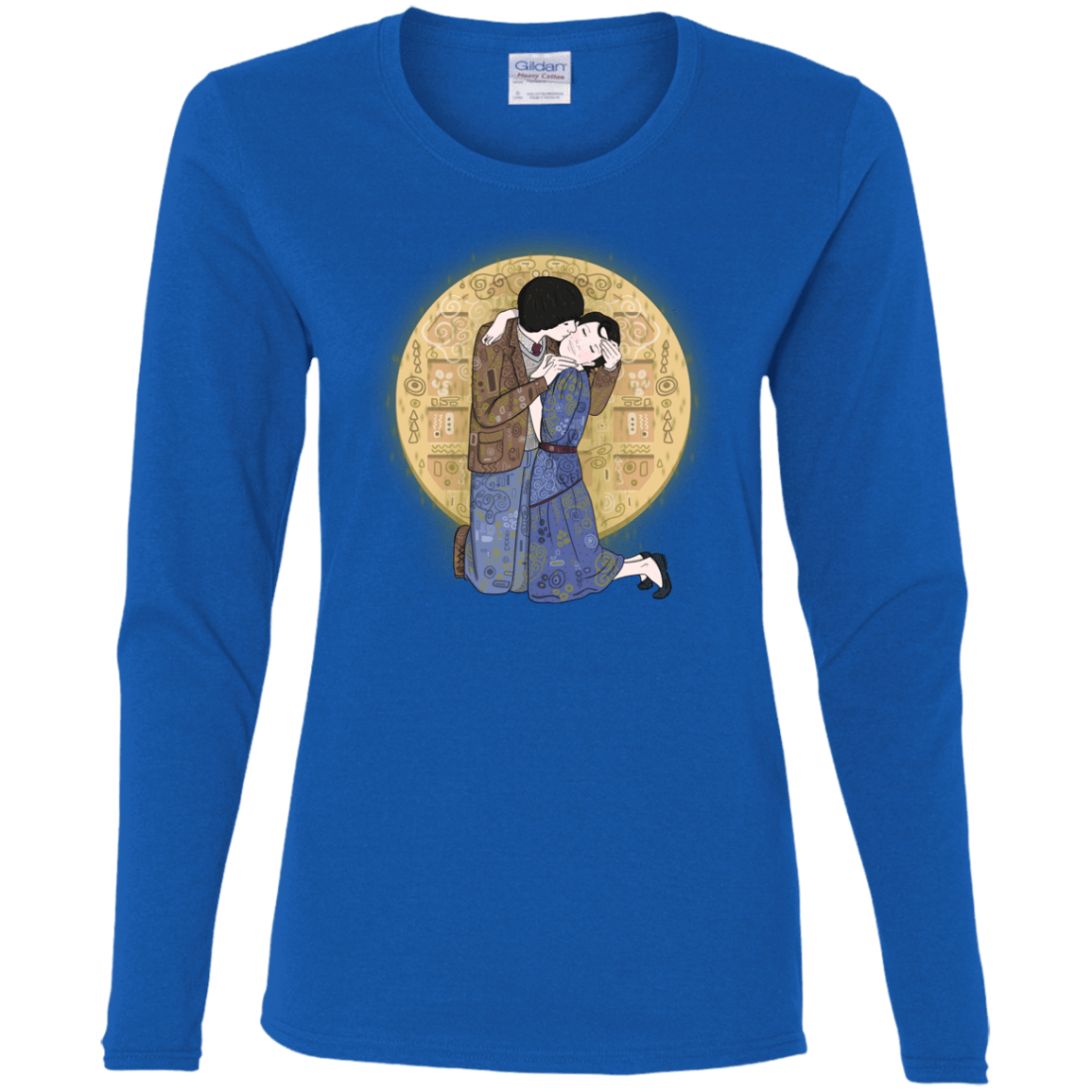 T-Shirts Royal / S Stranger Klimt Women's Long Sleeve T-Shirt