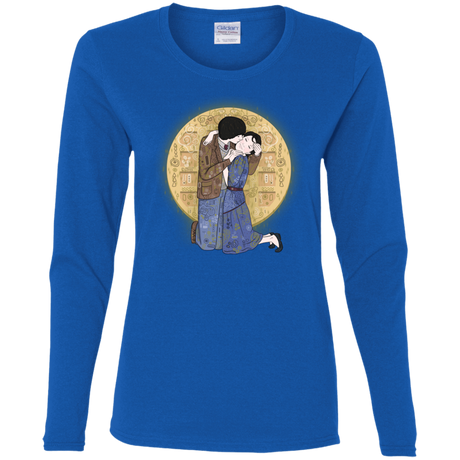 T-Shirts Royal / S Stranger Klimt Women's Long Sleeve T-Shirt