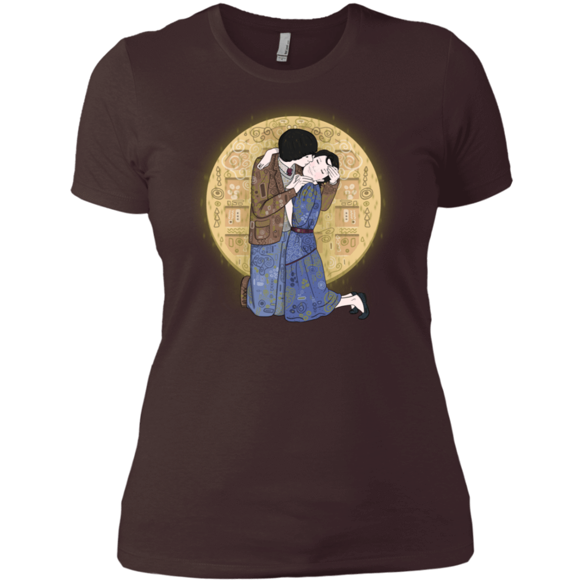 T-Shirts Dark Chocolate / X-Small Stranger Klimt Women's Premium T-Shirt