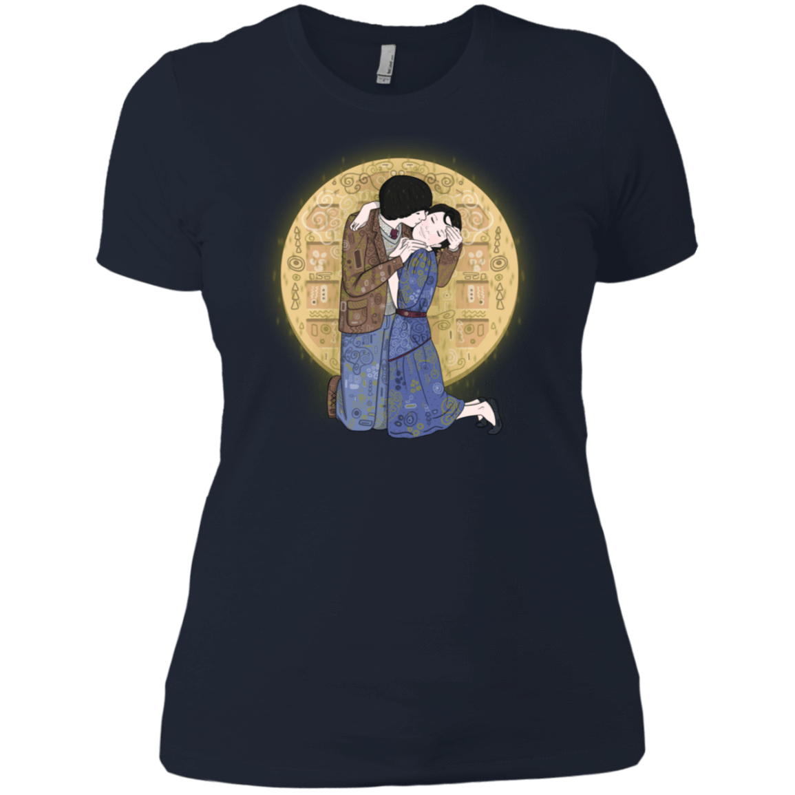 T-Shirts Midnight Navy / X-Small Stranger Klimt Women's Premium T-Shirt