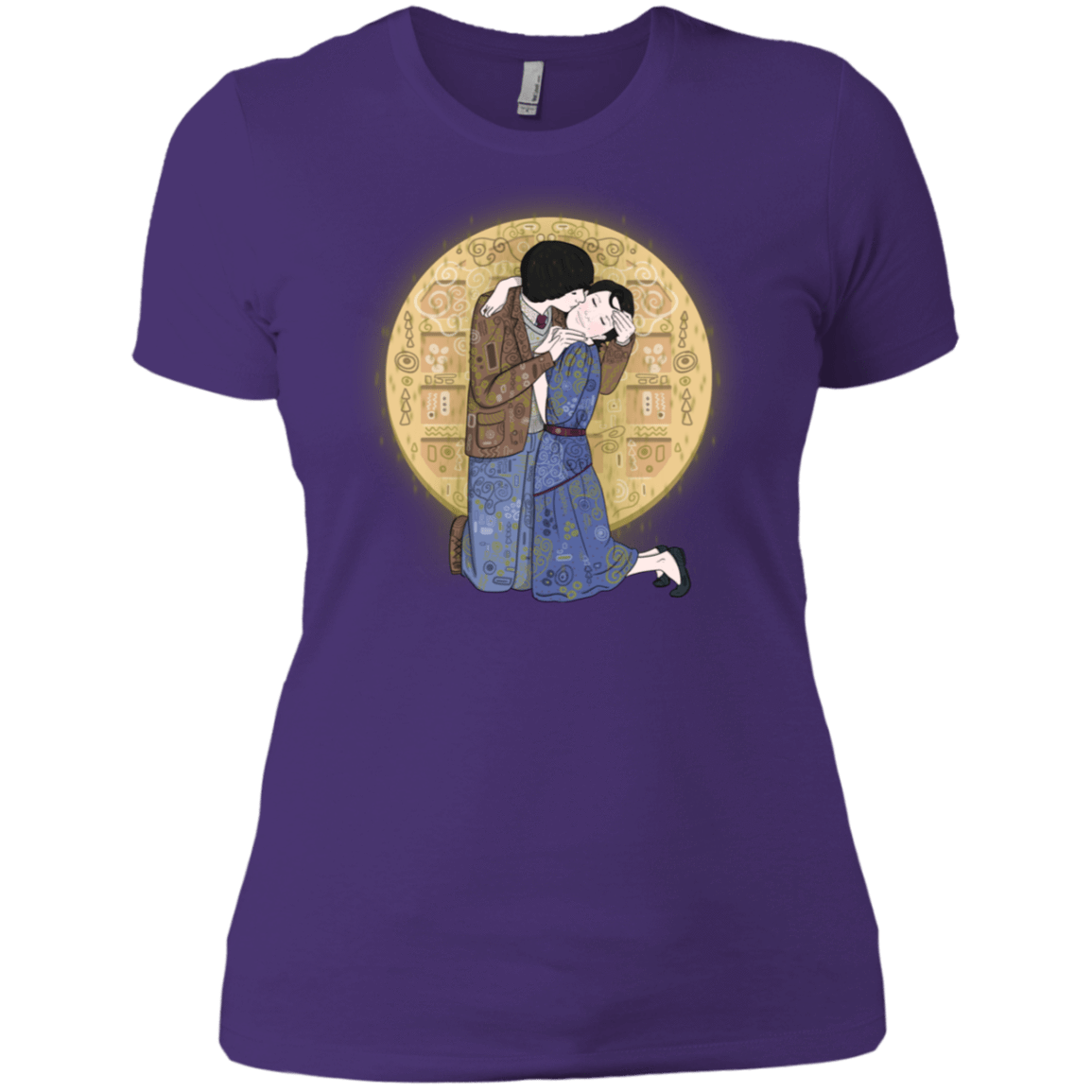T-Shirts Purple Rush/ / X-Small Stranger Klimt Women's Premium T-Shirt