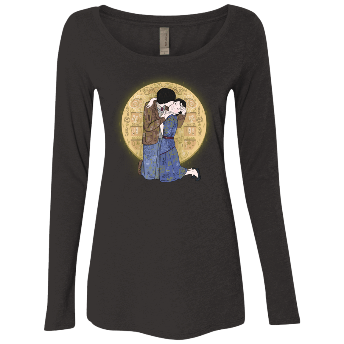 T-Shirts Vintage Black / S Stranger Klimt Women's Triblend Long Sleeve Shirt