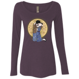 T-Shirts Vintage Purple / S Stranger Klimt Women's Triblend Long Sleeve Shirt