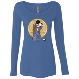T-Shirts Vintage Royal / S Stranger Klimt Women's Triblend Long Sleeve Shirt