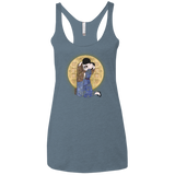 T-Shirts Indigo / X-Small Stranger Klimt Women's Triblend Racerback Tank