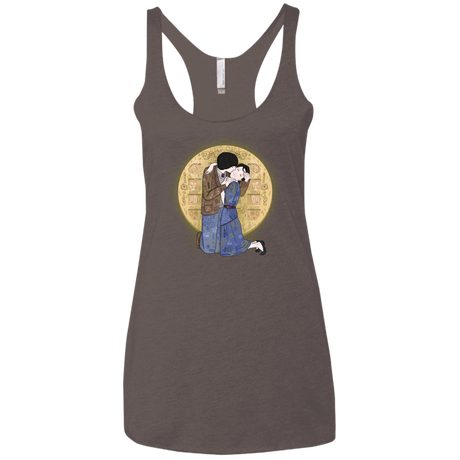 T-Shirts Macchiato / X-Small Stranger Klimt Women's Triblend Racerback Tank