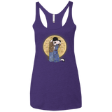 T-Shirts Purple Rush / X-Small Stranger Klimt Women's Triblend Racerback Tank