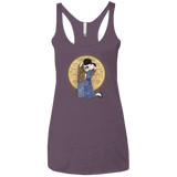 T-Shirts Vintage Purple / X-Small Stranger Klimt Women's Triblend Racerback Tank
