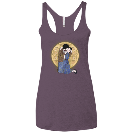 T-Shirts Vintage Purple / X-Small Stranger Klimt Women's Triblend Racerback Tank
