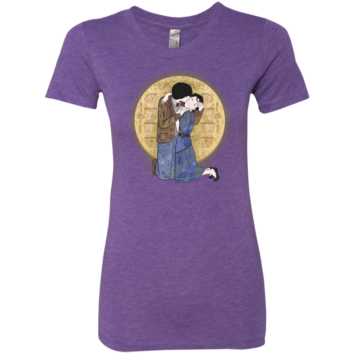 T-Shirts Purple Rush / S Stranger Klimt Women's Triblend T-Shirt