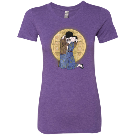 T-Shirts Purple Rush / S Stranger Klimt Women's Triblend T-Shirt