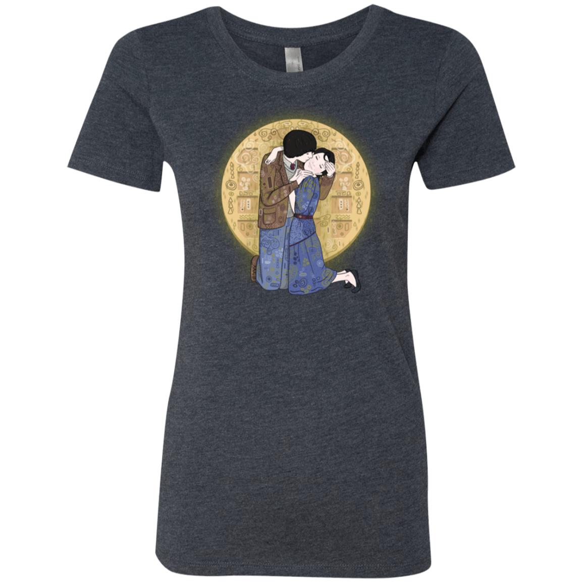 T-Shirts Vintage Navy / S Stranger Klimt Women's Triblend T-Shirt