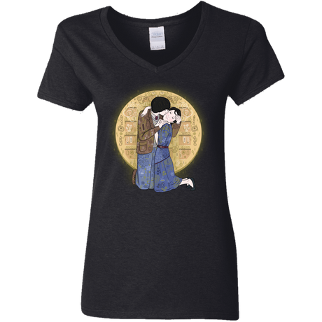 T-Shirts Black / S Stranger Klimt Women's V-Neck T-Shirt