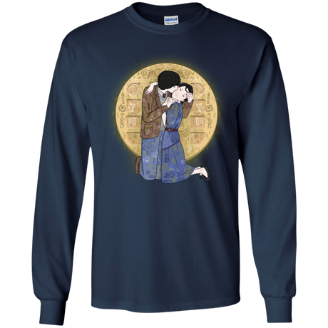 T-Shirts Navy / YS Stranger Klimt Youth Long Sleeve T-Shirt