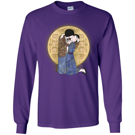 T-Shirts Purple / YS Stranger Klimt Youth Long Sleeve T-Shirt