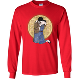 T-Shirts Red / YS Stranger Klimt Youth Long Sleeve T-Shirt