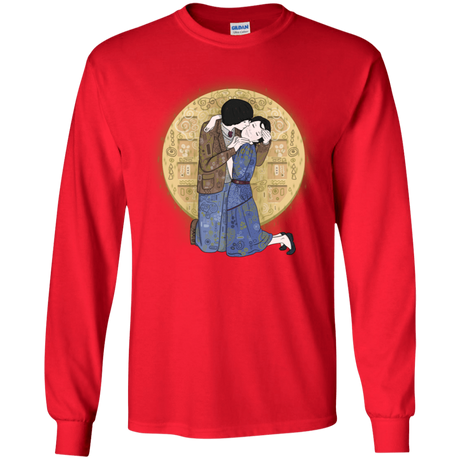 T-Shirts Red / YS Stranger Klimt Youth Long Sleeve T-Shirt