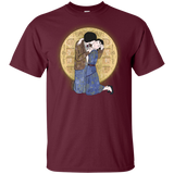 T-Shirts Maroon / YXS Stranger Klimt Youth T-Shirt