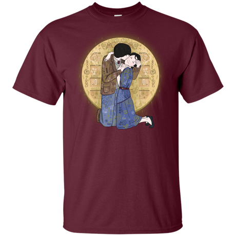 T-Shirts Maroon / YXS Stranger Klimt Youth T-Shirt
