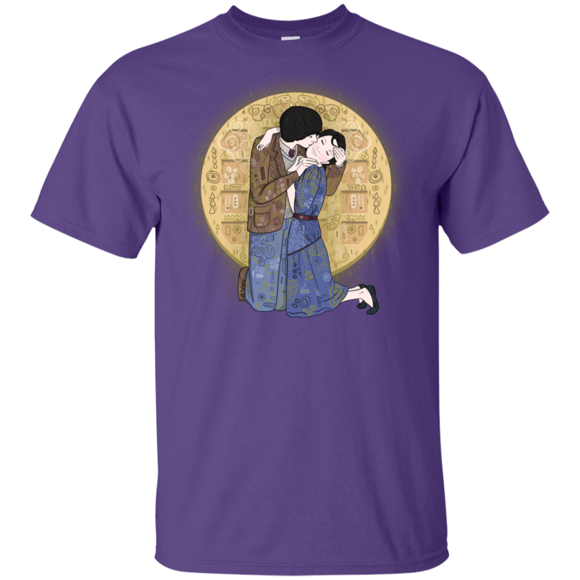T-Shirts Purple / YXS Stranger Klimt Youth T-Shirt