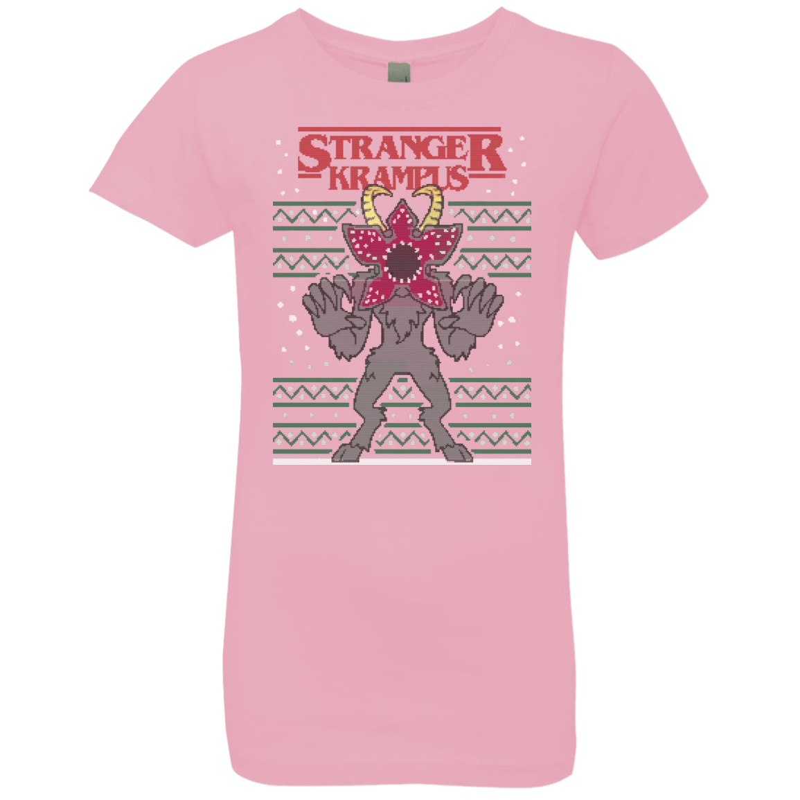 T-Shirts Light Pink / YXS Stranger Krampus Girls Premium T-Shirt