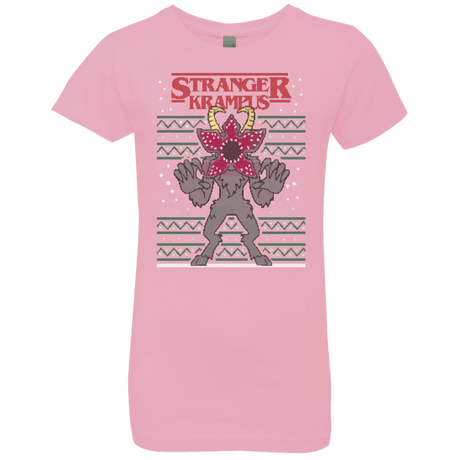 T-Shirts Light Pink / YXS Stranger Krampus Girls Premium T-Shirt
