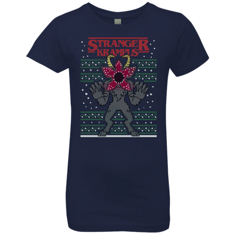 T-Shirts Midnight Navy / YXS Stranger Krampus Girls Premium T-Shirt