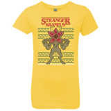 T-Shirts Vibrant Yellow / YXS Stranger Krampus Girls Premium T-Shirt