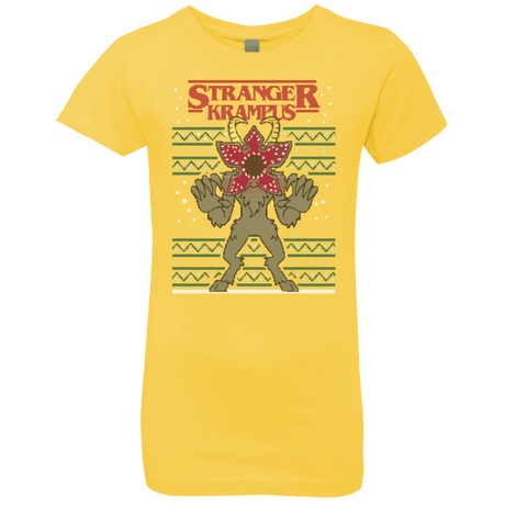 T-Shirts Vibrant Yellow / YXS Stranger Krampus Girls Premium T-Shirt