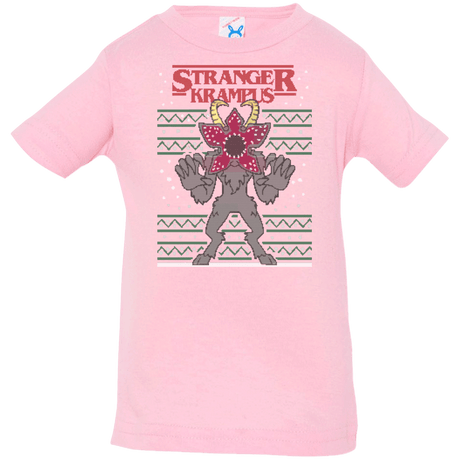 T-Shirts Pink / 6 Months Stranger Krampus Infant Premium T-Shirt