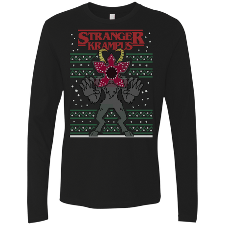 T-Shirts Black / Small Stranger Krampus Men's Premium Long Sleeve
