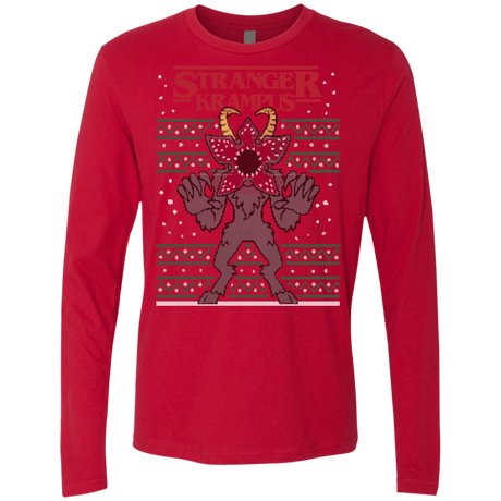 T-Shirts Red / Small Stranger Krampus Men's Premium Long Sleeve