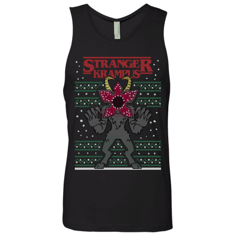 T-Shirts Black / Small Stranger Krampus Men's Premium Tank Top