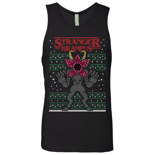 T-Shirts Black / Small Stranger Krampus Men's Premium Tank Top