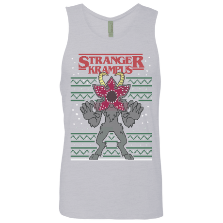 T-Shirts Heather Grey / Small Stranger Krampus Men's Premium Tank Top
