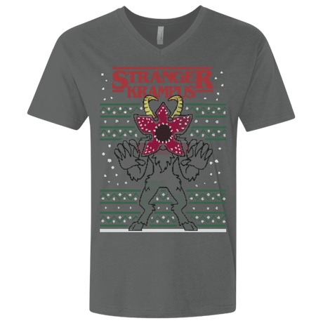 T-Shirts Heavy Metal / X-Small Stranger Krampus Men's Premium V-Neck
