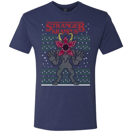T-Shirts Vintage Navy / Small Stranger Krampus Men's Triblend T-Shirt