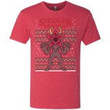 T-Shirts Vintage Red / Small Stranger Krampus Men's Triblend T-Shirt