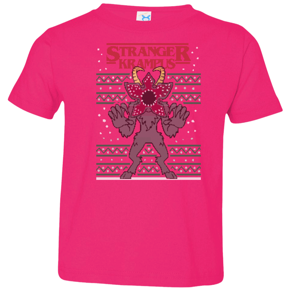 T-Shirts Hot Pink / 2T Stranger Krampus Toddler Premium T-Shirt