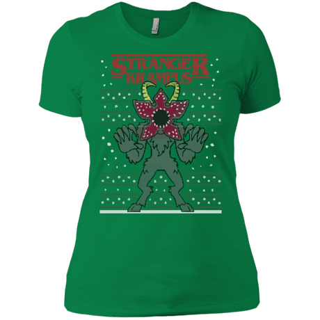 T-Shirts Kelly Green / X-Small Stranger Krampus Women's Premium T-Shirt
