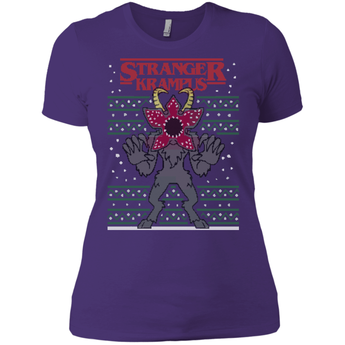 T-Shirts Purple / X-Small Stranger Krampus Women's Premium T-Shirt