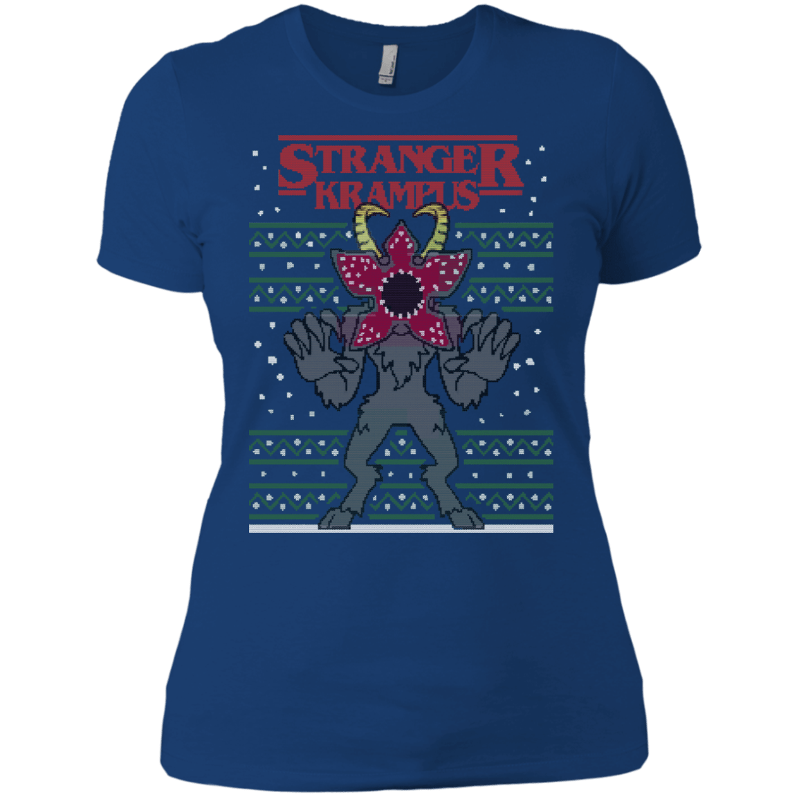 T-Shirts Royal / X-Small Stranger Krampus Women's Premium T-Shirt