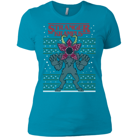 T-Shirts Turquoise / X-Small Stranger Krampus Women's Premium T-Shirt