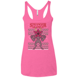 T-Shirts Vintage Pink / X-Small Stranger Krampus Women's Triblend Racerback Tank