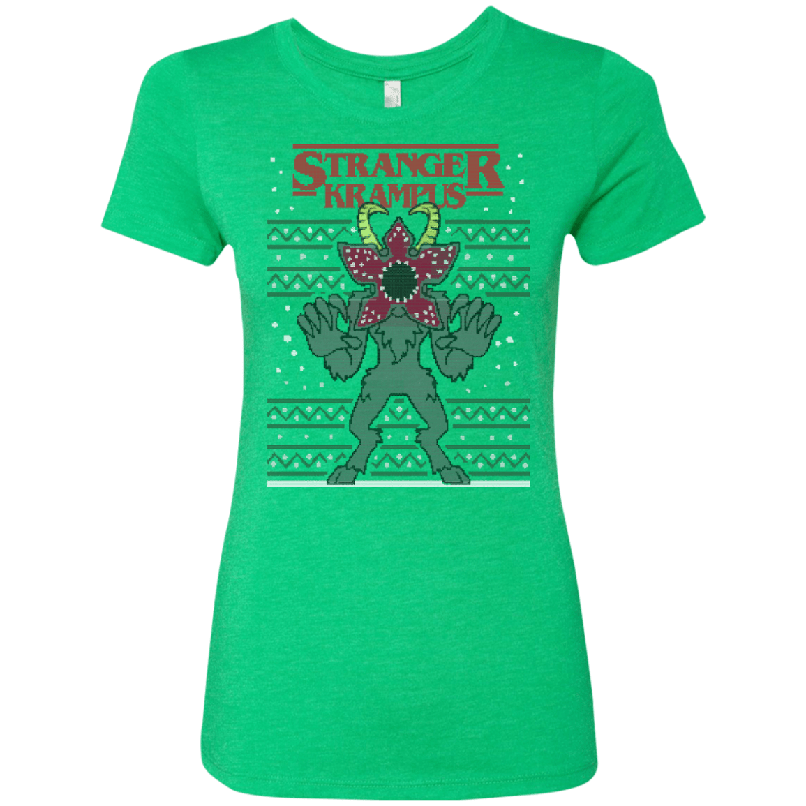 T-Shirts Envy / Small Stranger Krampus Women's Triblend T-Shirt